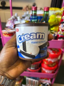 Dip in cream bar
